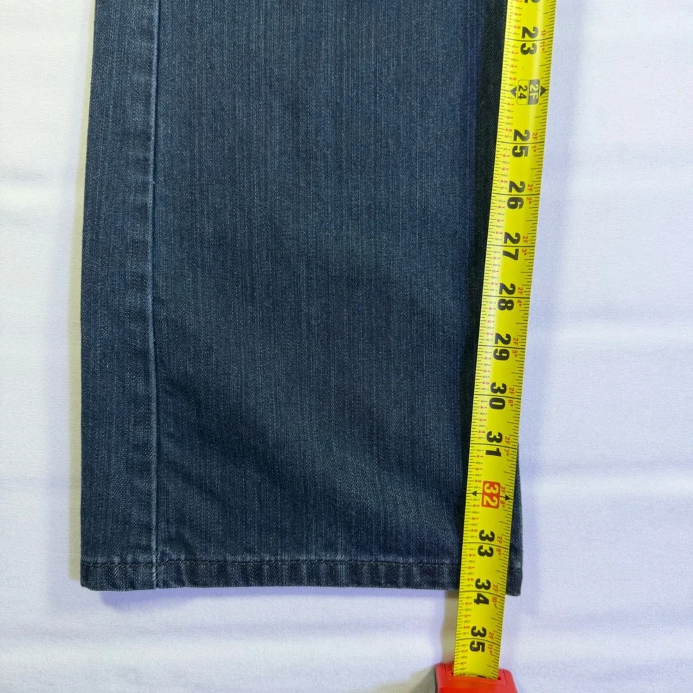 Levis 527 Slim Bootcut Jeans Mens 34x34 Dark Wash Indigo Denim 05527-0248